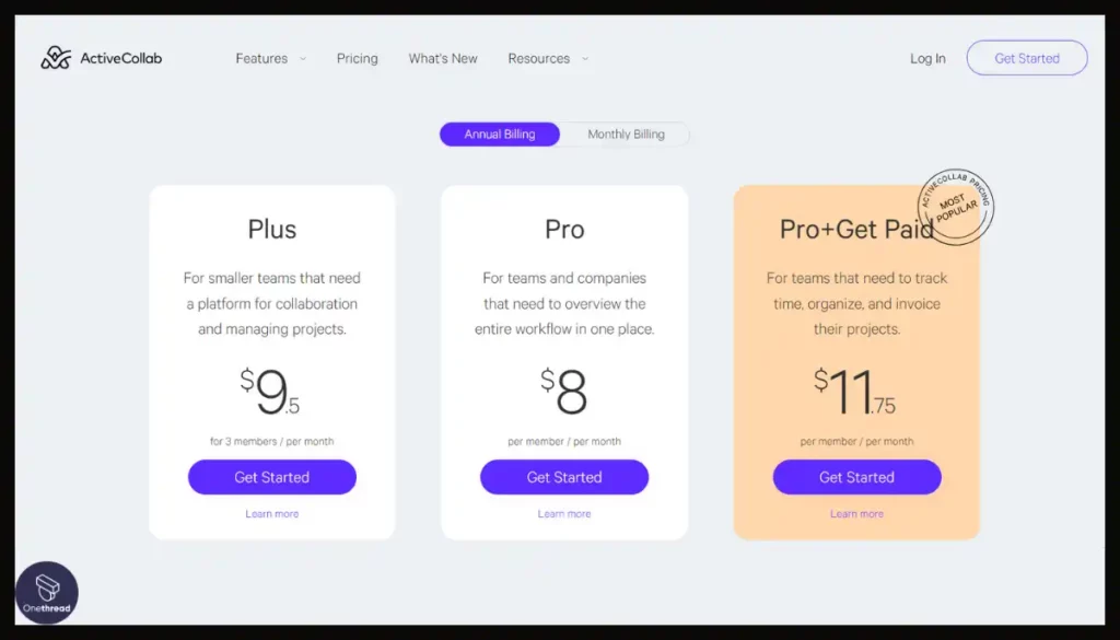 ActiveCollab-Pricing