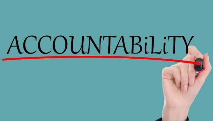 Accountability: Taking ownership and holding team members accountable.