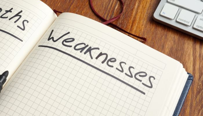 Address Weaknesses and Overcome