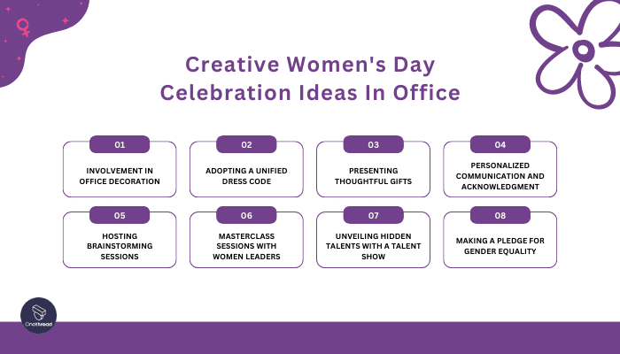 Creative Women's Day Celebration Ideas In Office