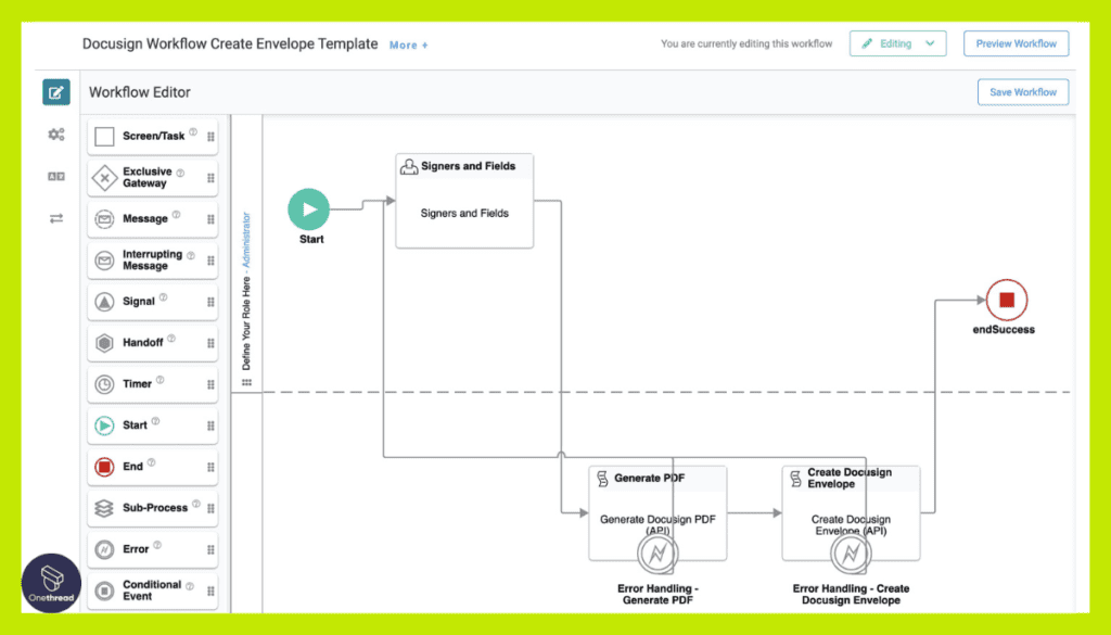 DocuSign-Customizable Workflows