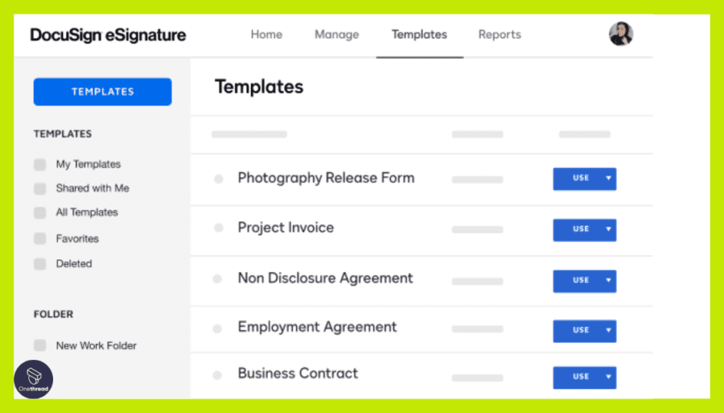 DocuSign-E-Signature Capabilities