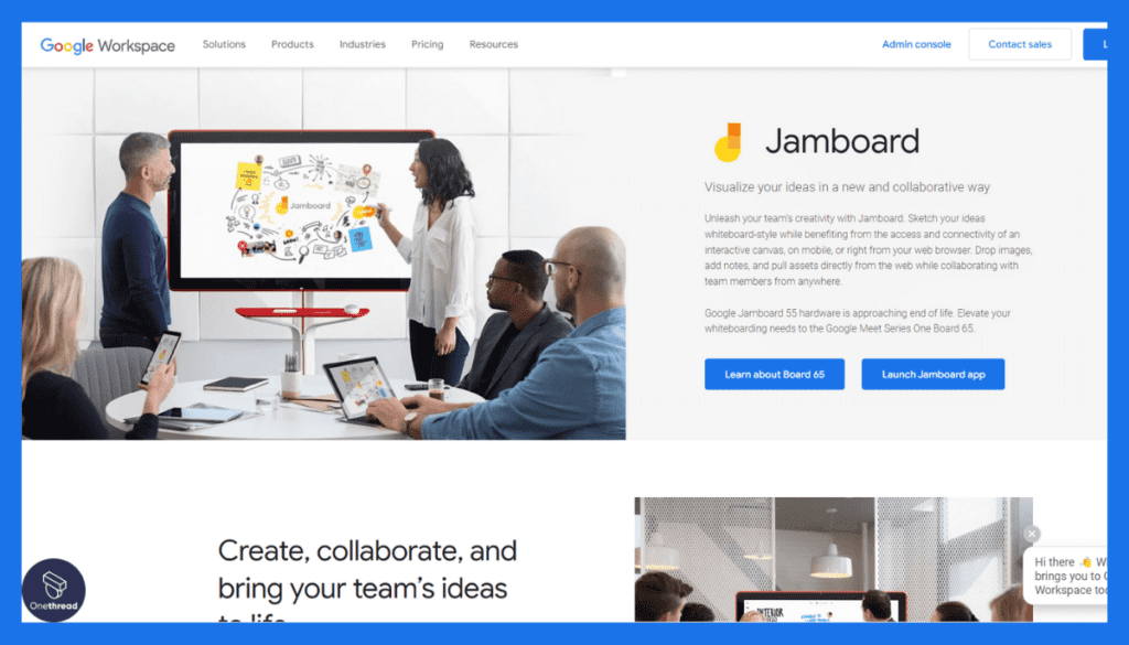 Google Jamboard-Home