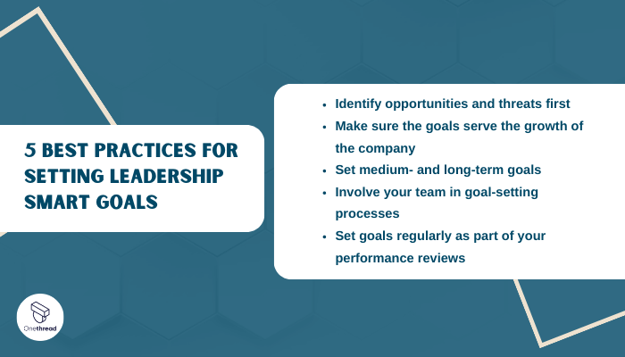 Leadership's Role in Setting Goals