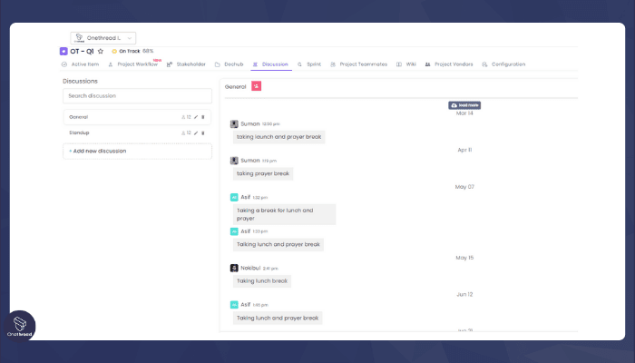 Onethread-Real-Time Collaboration