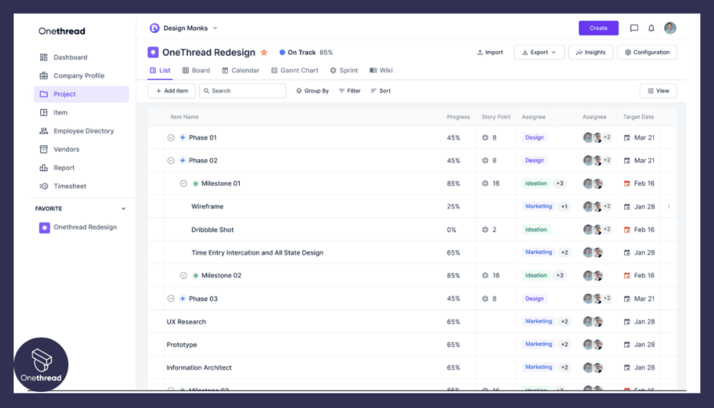 Centralized Database