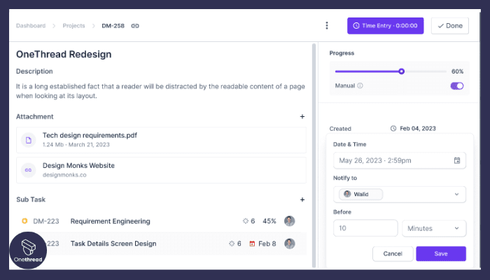 Project Monitoring and Reporting