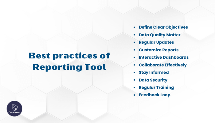 Getting the Most Out of Reporting Tool
