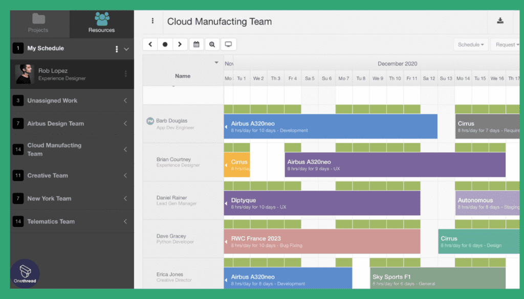 Hub Planner- Interface