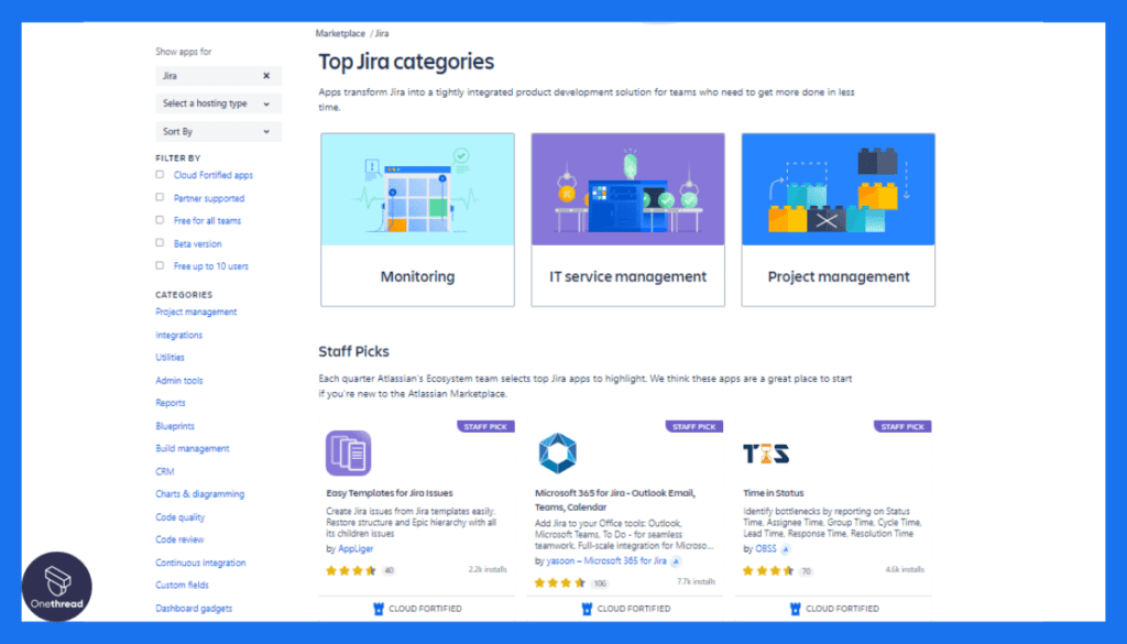 Jira-Extensive Marketplace for Add-on