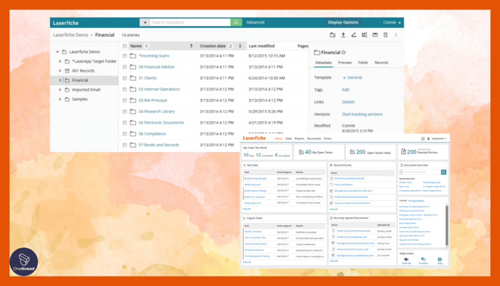 Laserfiche-Feature