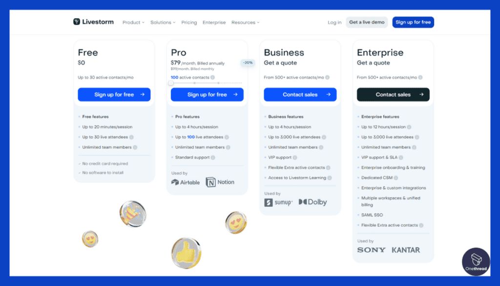 LiveStorm-Pricing