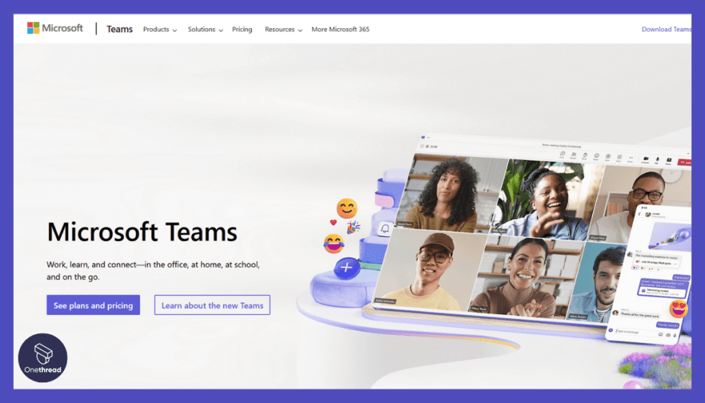 Microsoft Teams-Homepage