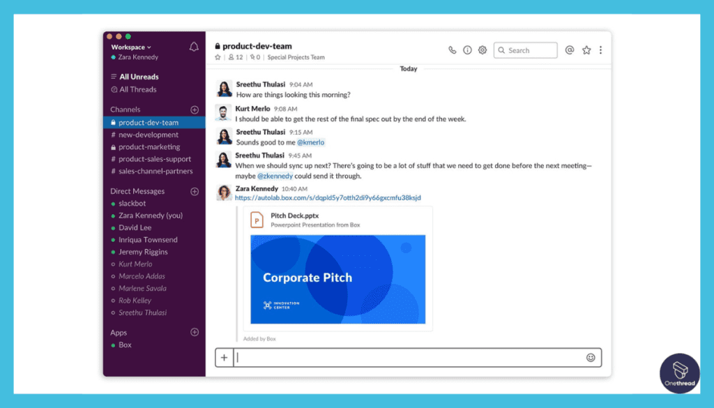 Slack-File Sharing and Collaboration