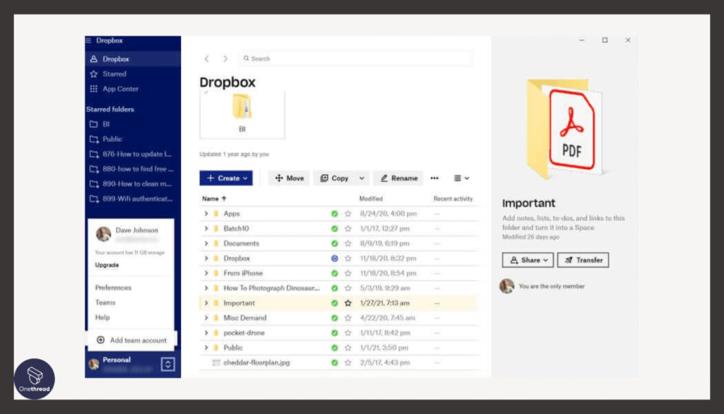 Dropbox Business-Smart Workspace