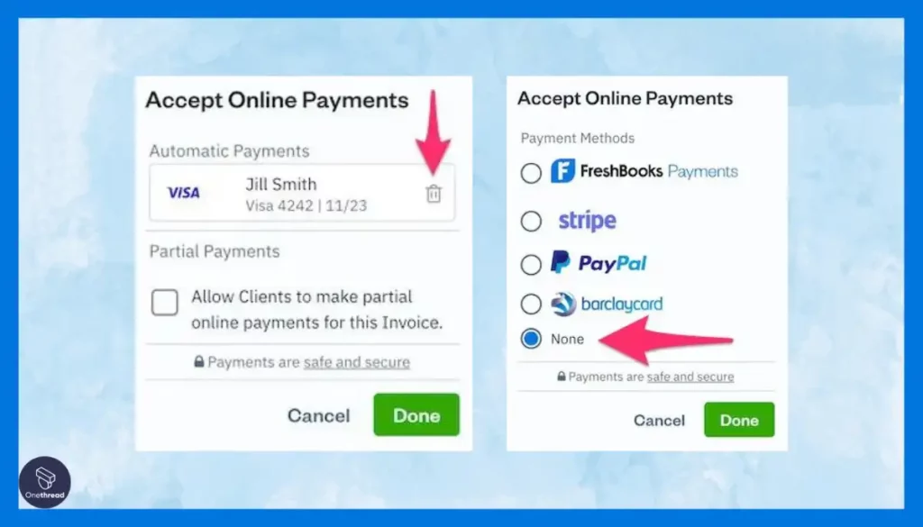 FreshBooks-Recurring Payments