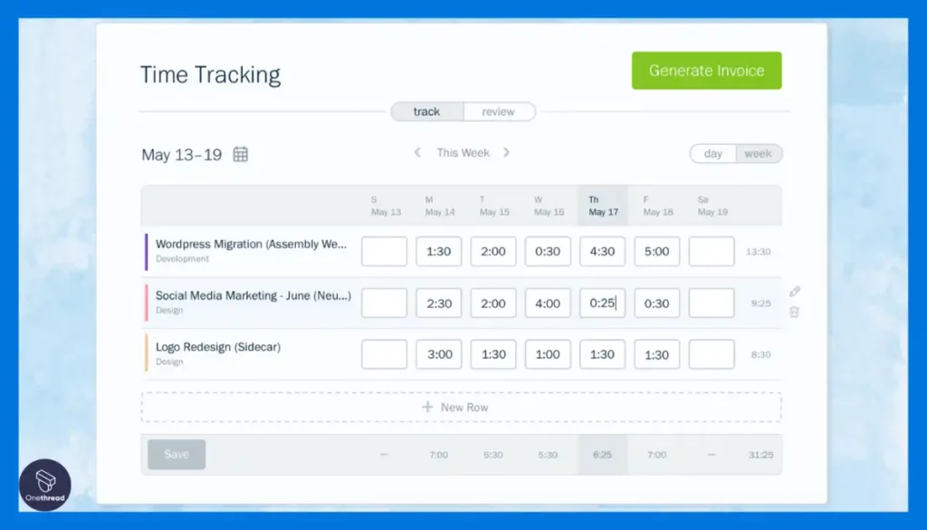 FreshBooks-Time Tracking