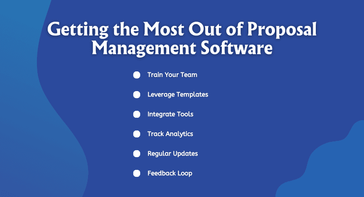 Getting the Most Out of Proposal Management Software