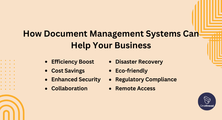 How Document Management Systems Can Help Your Business