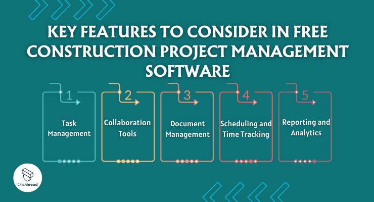 Key Features to Consider in Free Construction Project Management Software