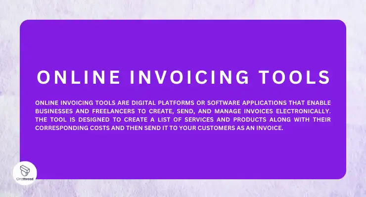 Online Invoicing Tools