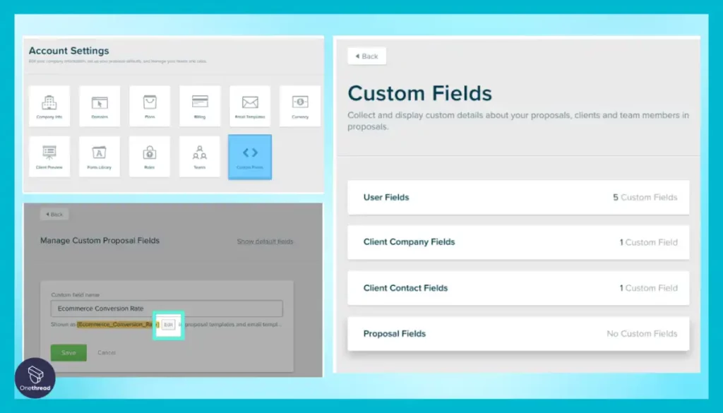 Proposify-Custom Fields and Variables