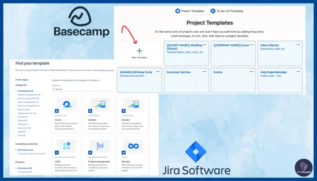 Basecamp vs Jira- Template.