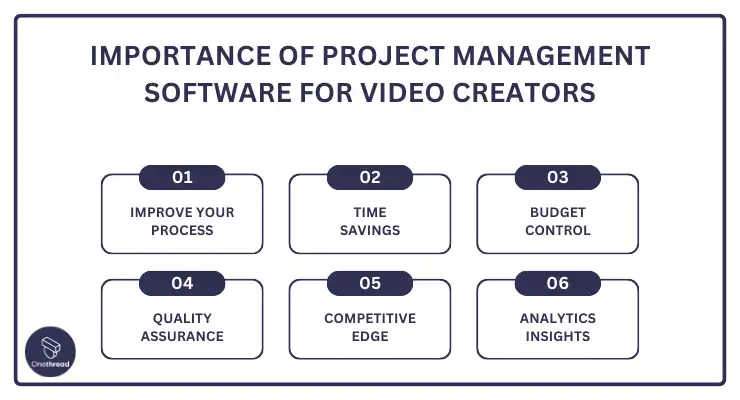 Advantages of Using  Project Management Software for Video Creators 