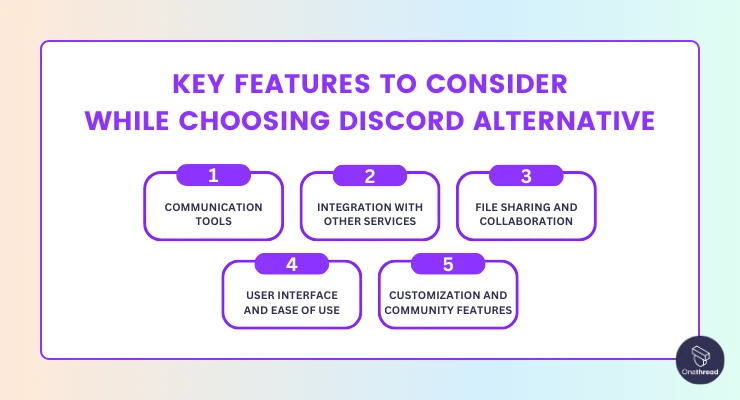 Key Features to Consider While Choosing Discord Alternative