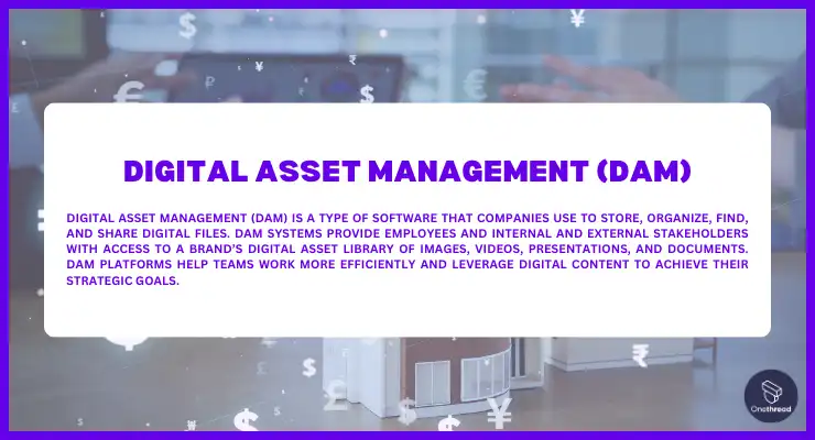 What is Digital Asset Management (DAM)
