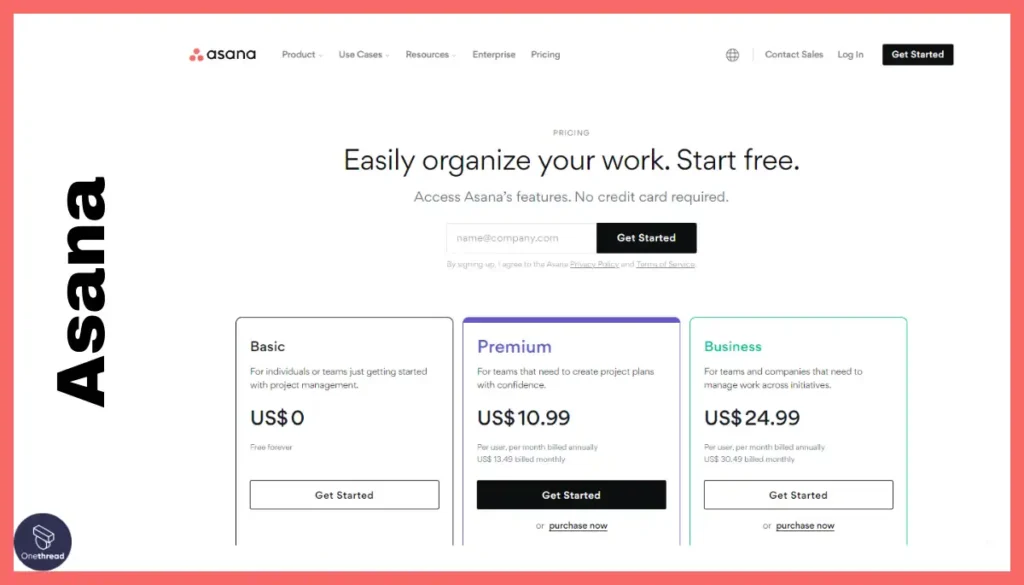 Asana-Pricing