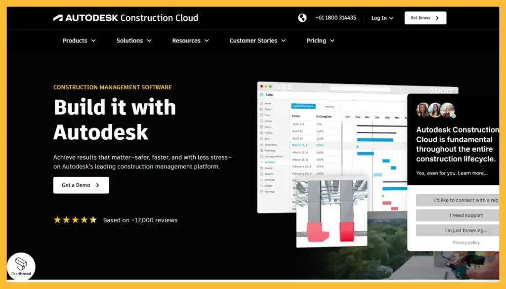 Autodesk Construction Cloud-Home.