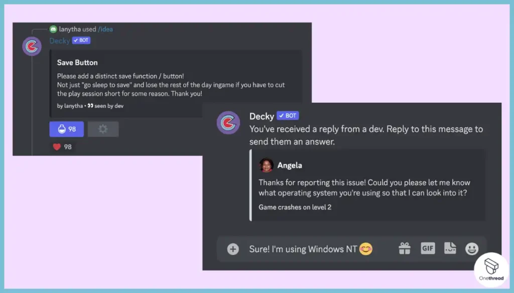 Codecks-Discord Bot.