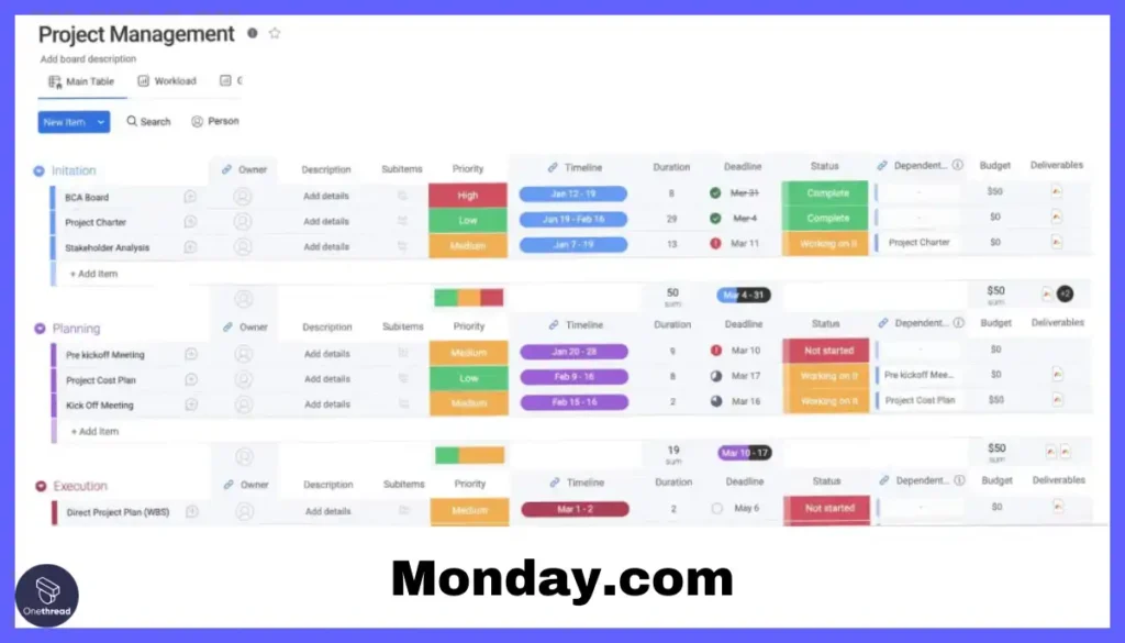 Monday.com-Workflows