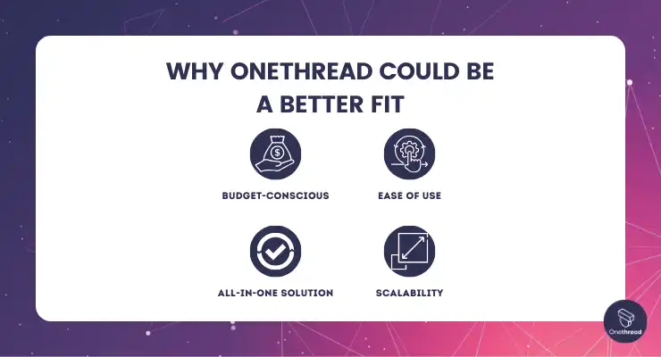 why Onethread could be a better fit for you