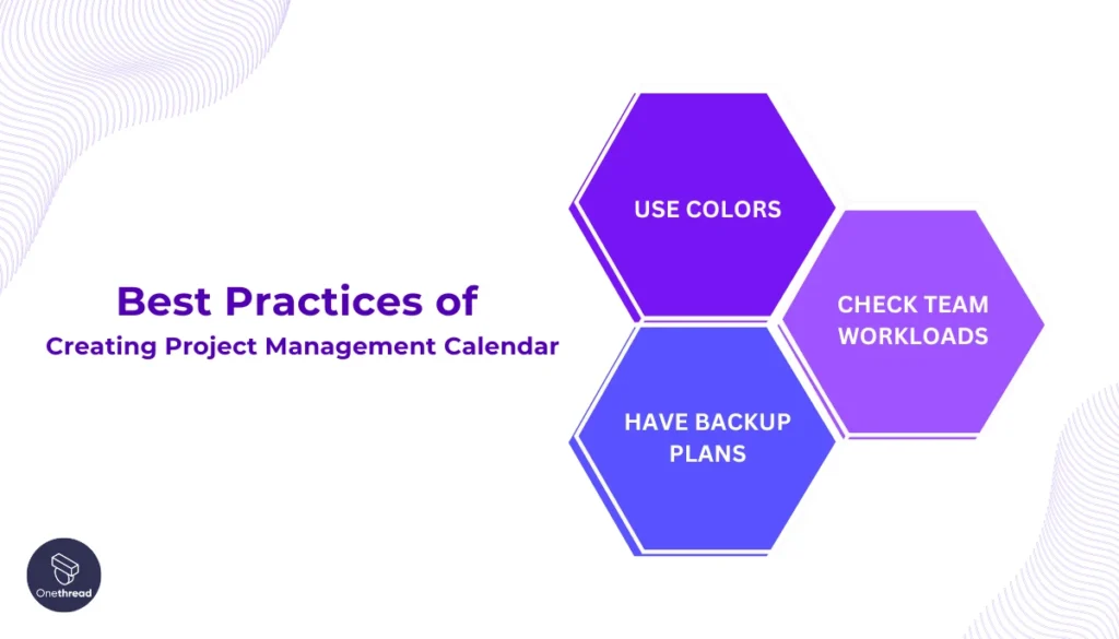 Best Practices for Creating Project Management Calendar