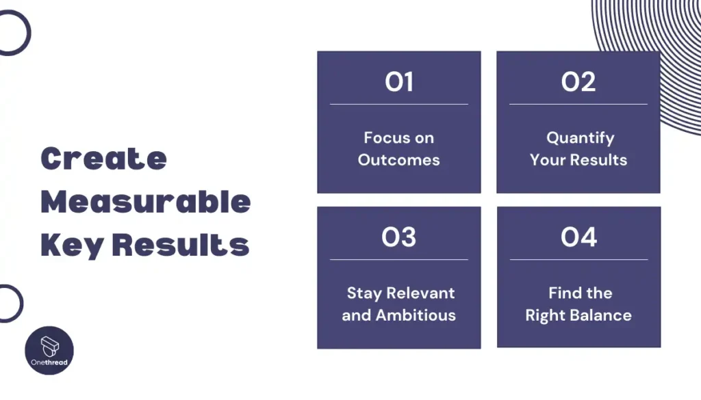 Create Measurable Key Results