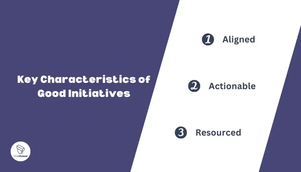 Key Characteristics of Good Initiatives