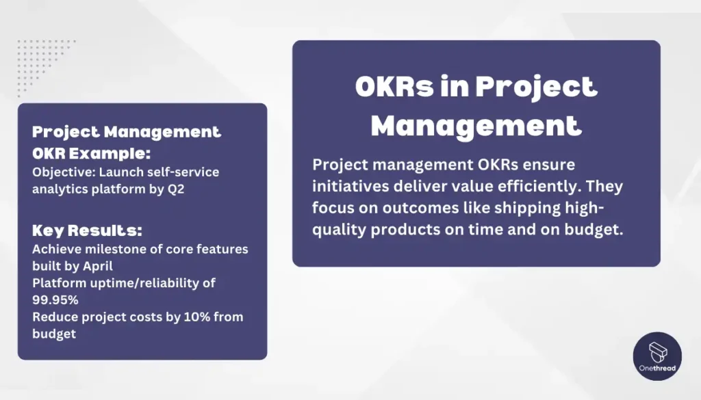 OKRs in Project Management