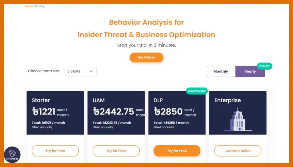 Teramind-Pricing