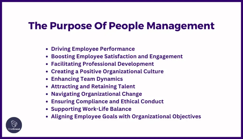 What Is The Purpose Of People Management