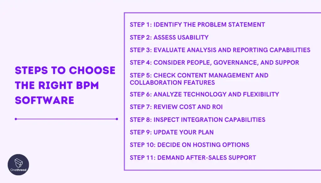 How to Choose the Right BPM Software