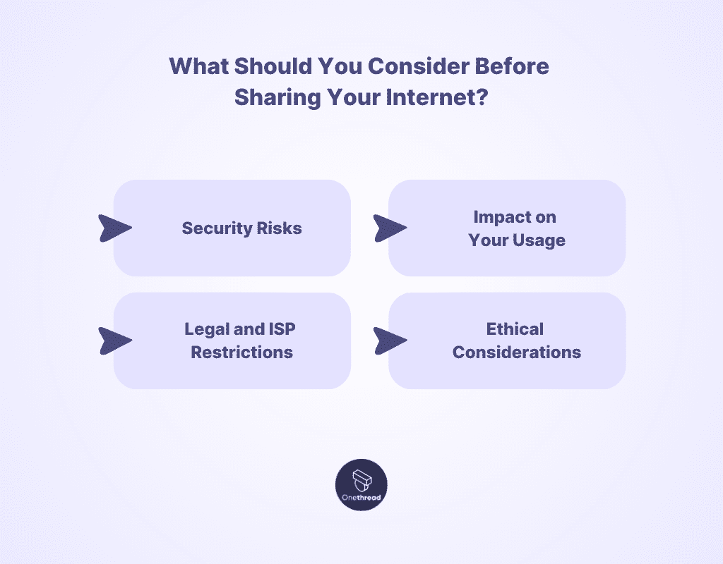 What Should You Consider Before Sharing Your Internet?