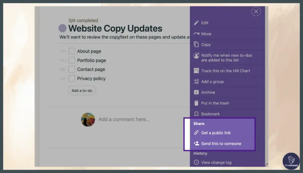 Basecamp-File Sharing