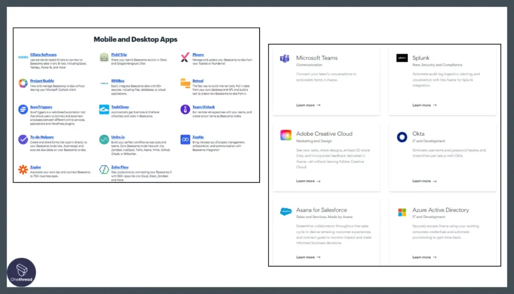 Basecamp-Integrations