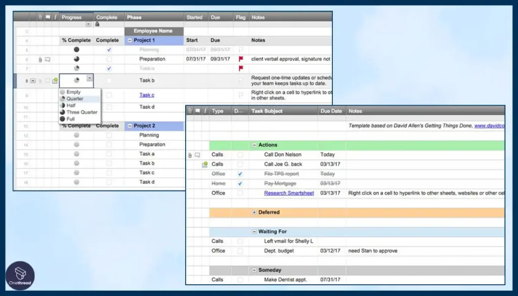 Smartsheet-Task Management.