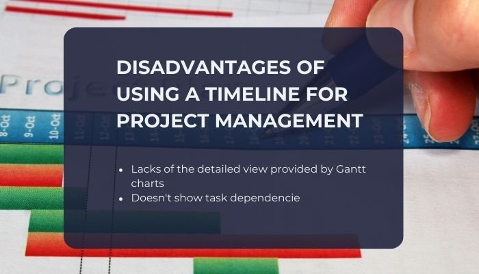 Disadvantages Of Using A Timeline For Project Management