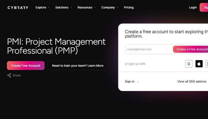 Cybrary – Project Management Professional (PMP)