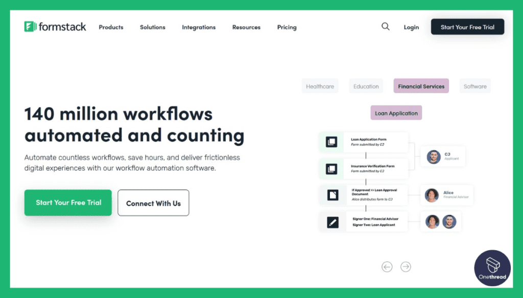 Formstack Home