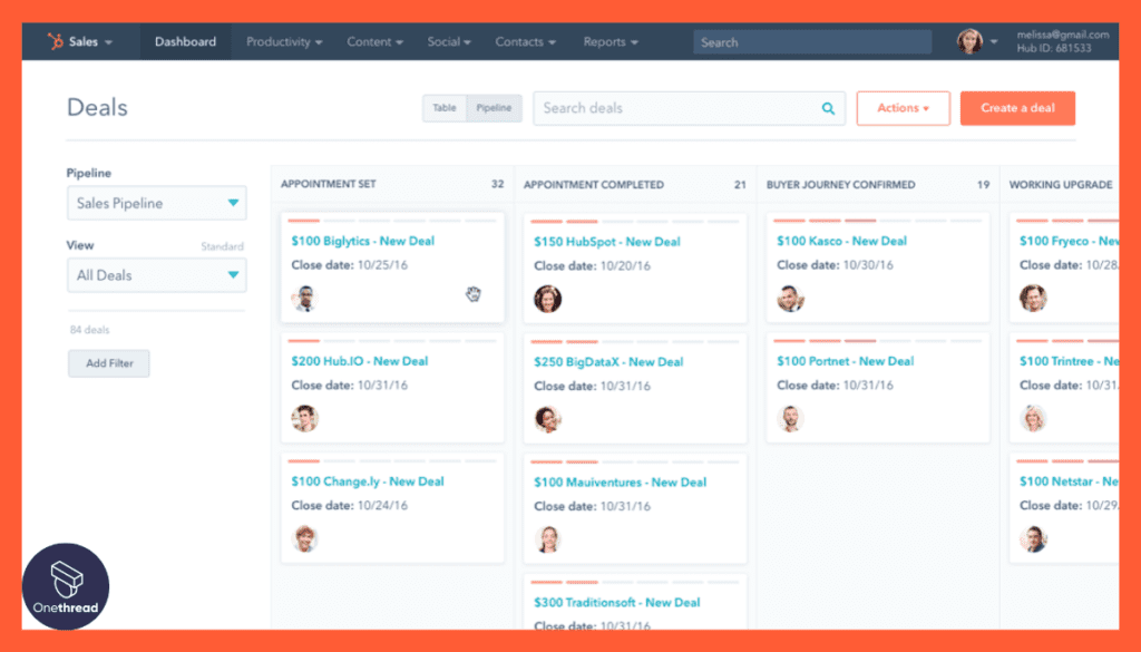 HubSpot CRM-Feature